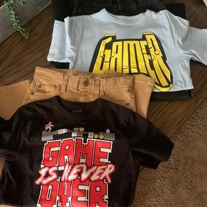 Gamer tops and pants size7/8